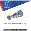 Truck Wheel Bolt for Hyundai 2.5 Ton